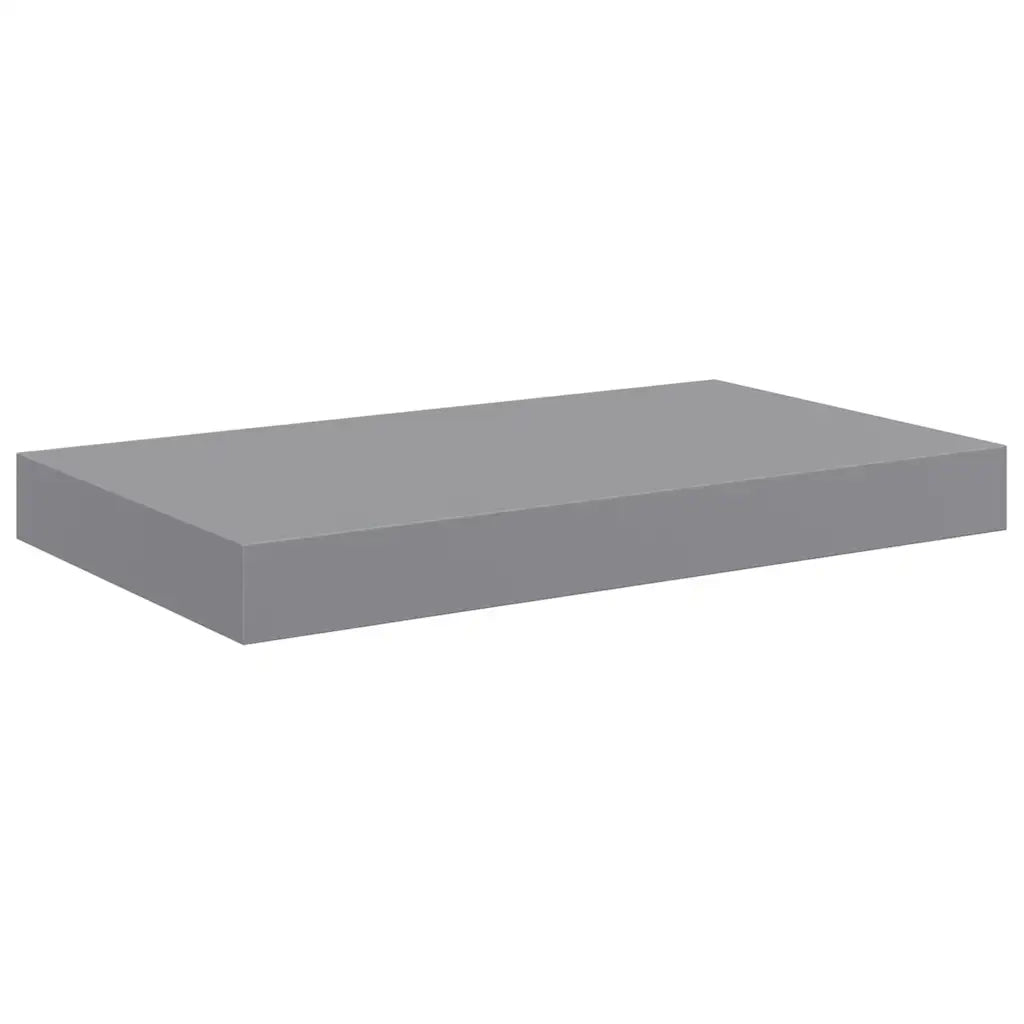Scaffale a parete | Ripiano a parete | Mensola a parete Grigio 40x23x3,8 cm in MDF