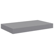 Scaffale a parete | Ripiano a parete | Mensola a parete Grigio 40x23x3,8 cm in MDF