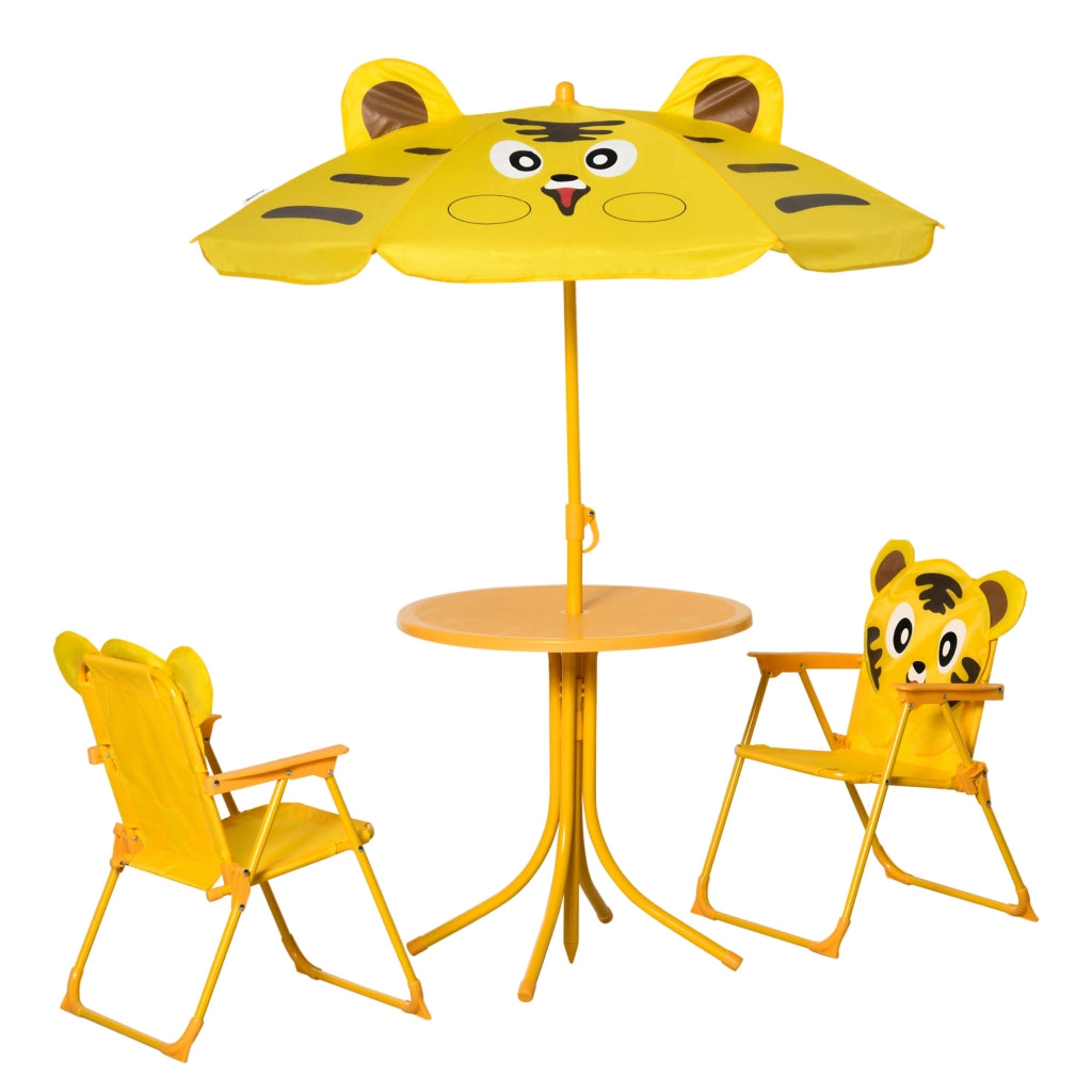 Set da Giardino per Bambini ¨C zephmum ¨C Giallo in Acciaio e Tessuto Oxford
