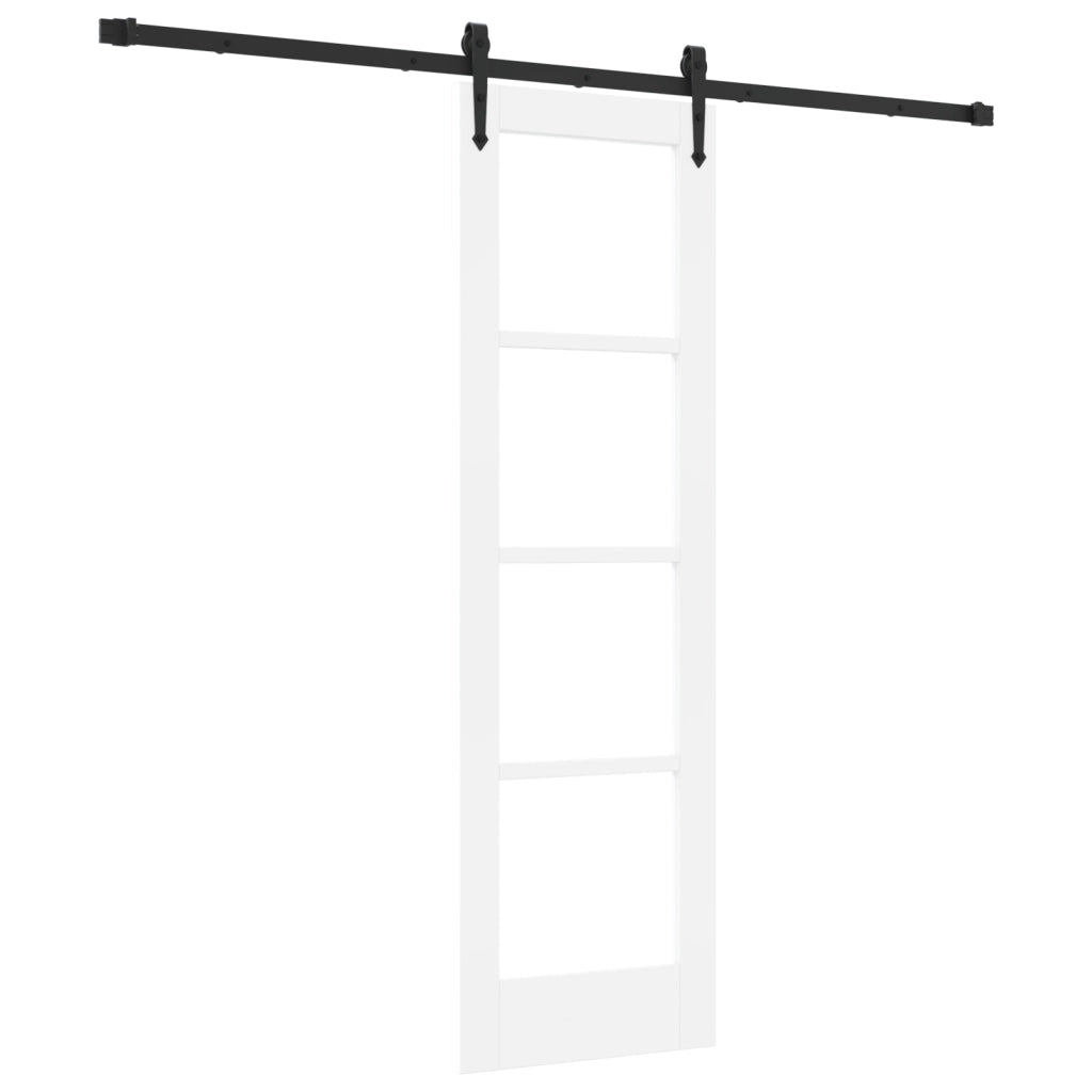 porta scorrevole  con hardware "ORKDAL" bianco 61x198.5 cm