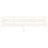 Dormeuse Bianca in Legno Massello di Pino 80x200 cm cod mxl 61312