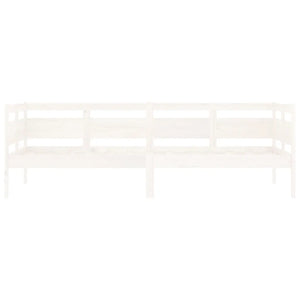 Dormeuse Bianca in Legno Massello di Pino 80x200 cm cod mxl 61312