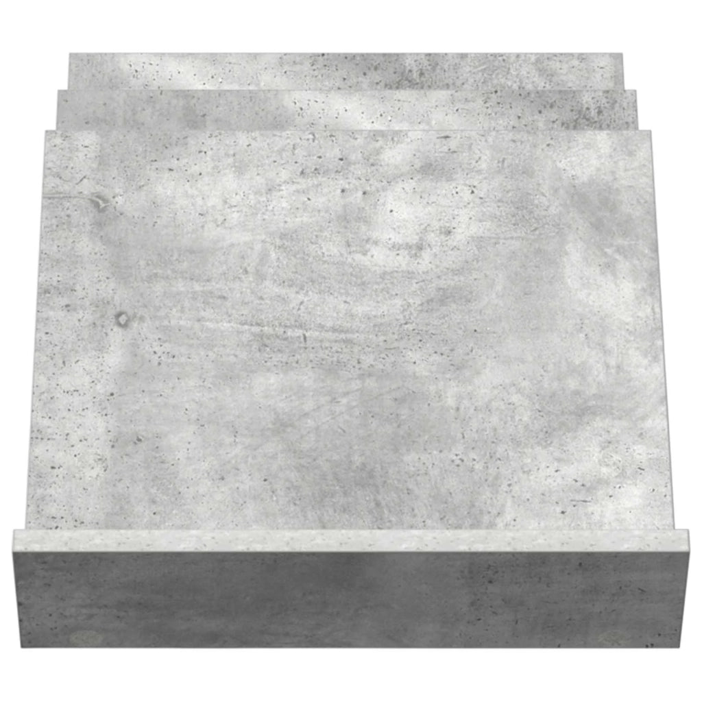Scaffale per riviste Grigio Concretè 53 x 40 x 28,5 cm 890875