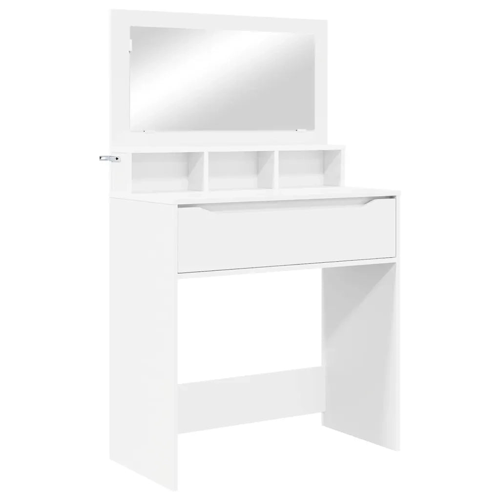Toeletta | Tavoli da Trucco per Camera da Letto Bianco 80 x 39,6 x 135 cm