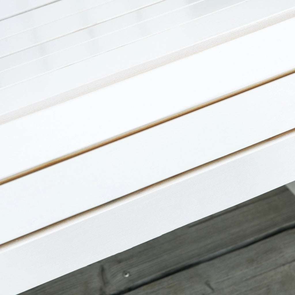 Sedia a dondolo Adirondack ¨C zephmum ¨C Bianco 77x94x97 cm