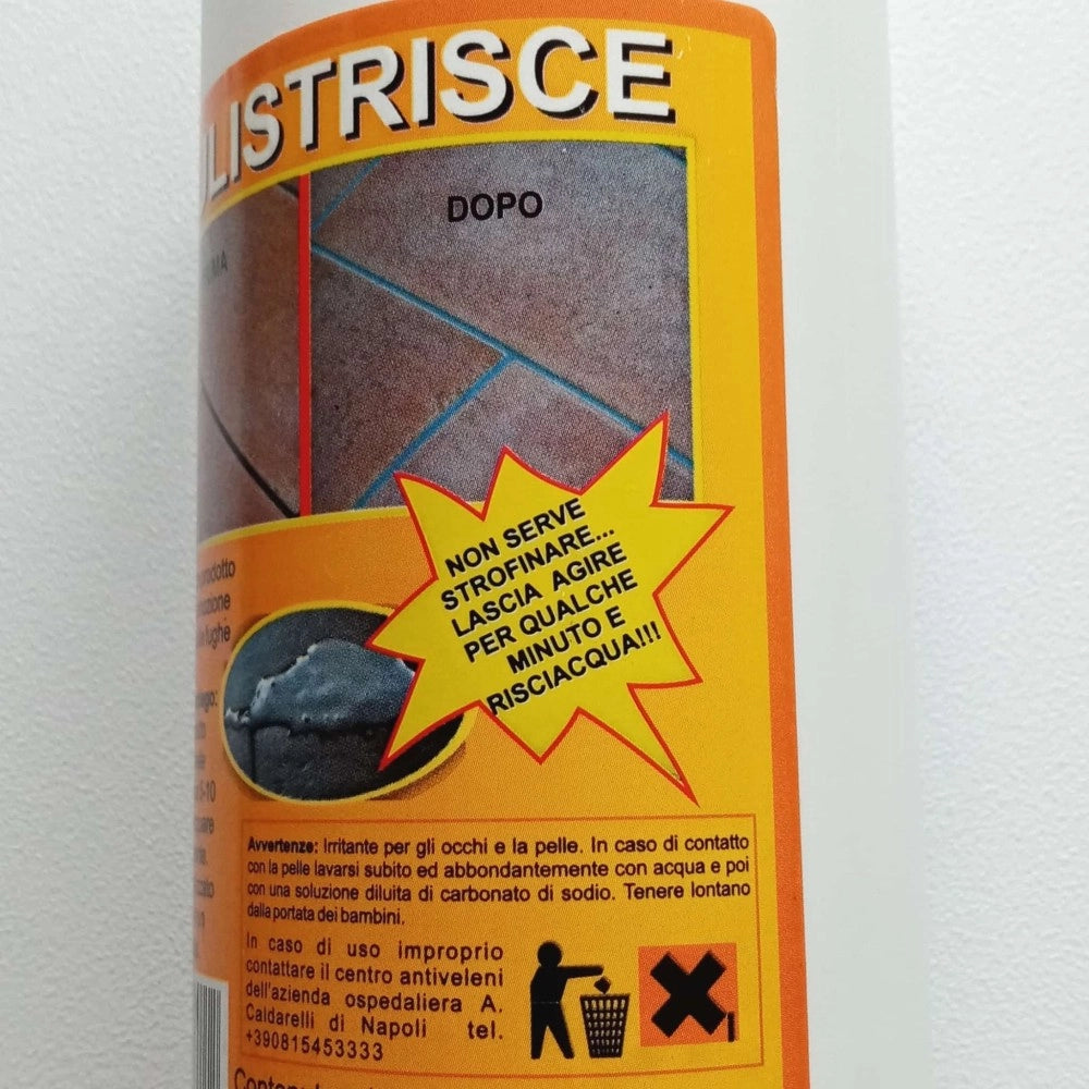 Abichem 1lt pulistrisce detergente per la pulizia e il rinnovo per le fughe dei pavimenti