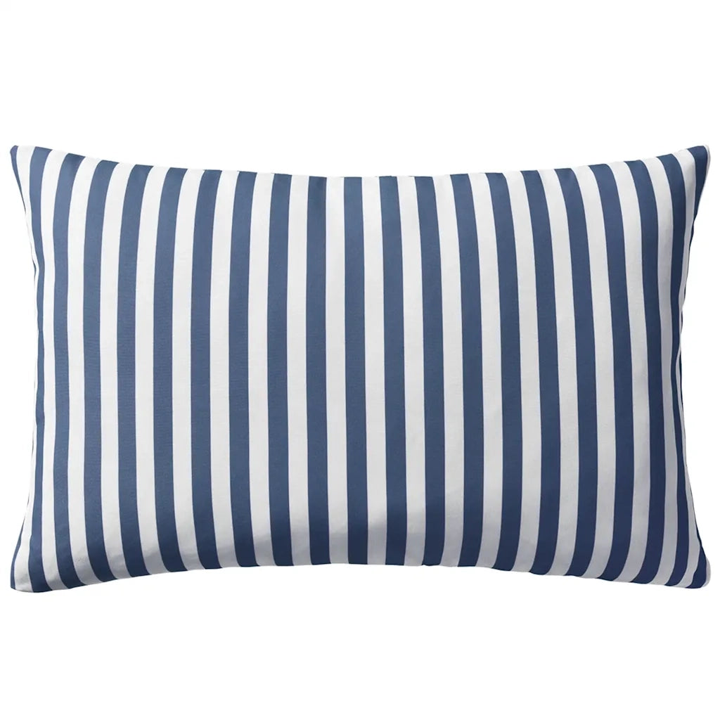 Cuscini da Esterno 2 pz Stampa a Righe 60x40 cm Blu CFW7205285