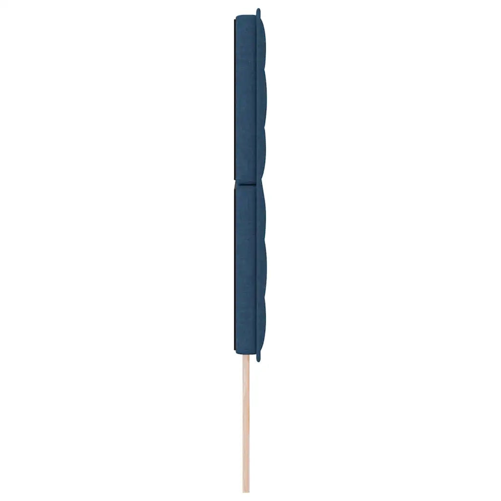 Testiera | Testata LED con strisce LED con Testiera | Testata Blu 144 cm Tessuto