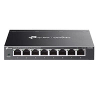 Tp-link omada es206gp switch di rete gestito gigabit ethernet (10/100/1000) supporto power over ethernet (poe) nero