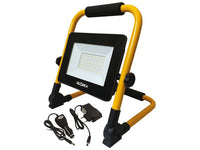 proiettore a led portatile e ricaricabile con supporto 20w 4000k cod:ferx.vit50232