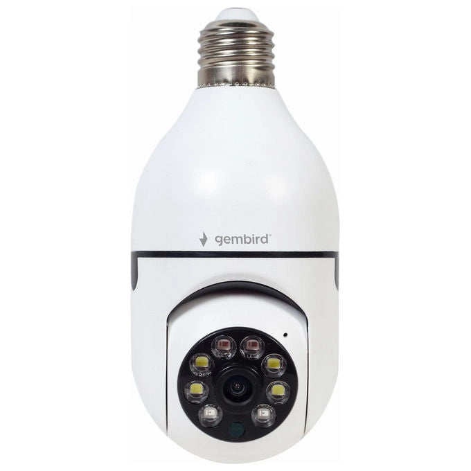 Gembird Telecamera WiFi Rotante E27 1080p Smart per Interni