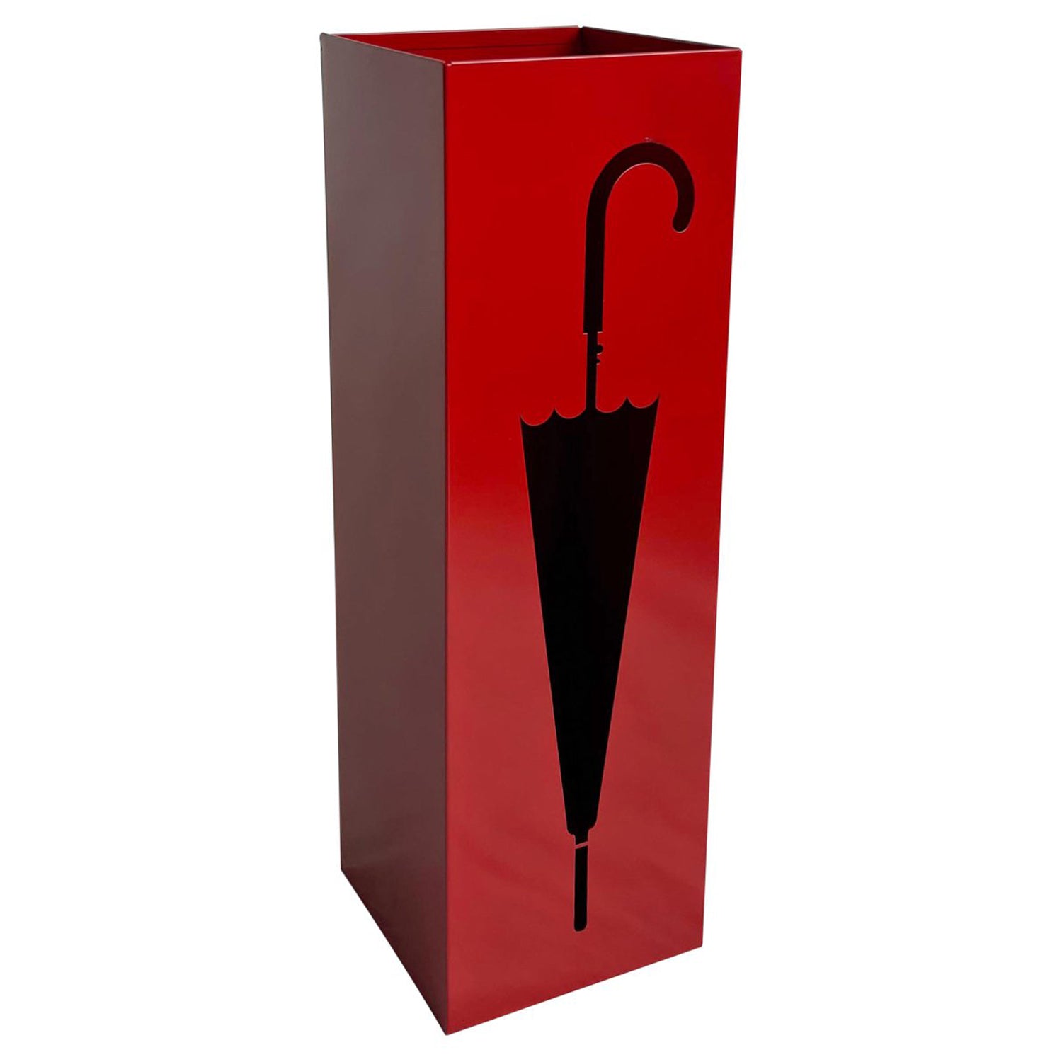 Marvin Portaombrelli Nuvia in Metallo da Esterno Interno Design Ingresso Ufficio Negozio Casa Origina ROSSO LUCIDO_49925