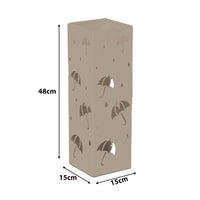 Marvin Portaombrelli Nuvia in Metallo da Esterno Interno Design Ingresso Ufficio Negozio Casa Origin TORTORA OPACO_48490