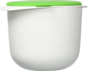 Set per la produzione di formaggio + libro in plastica, bianco, 13 x 17,3 x 14,7 cm
