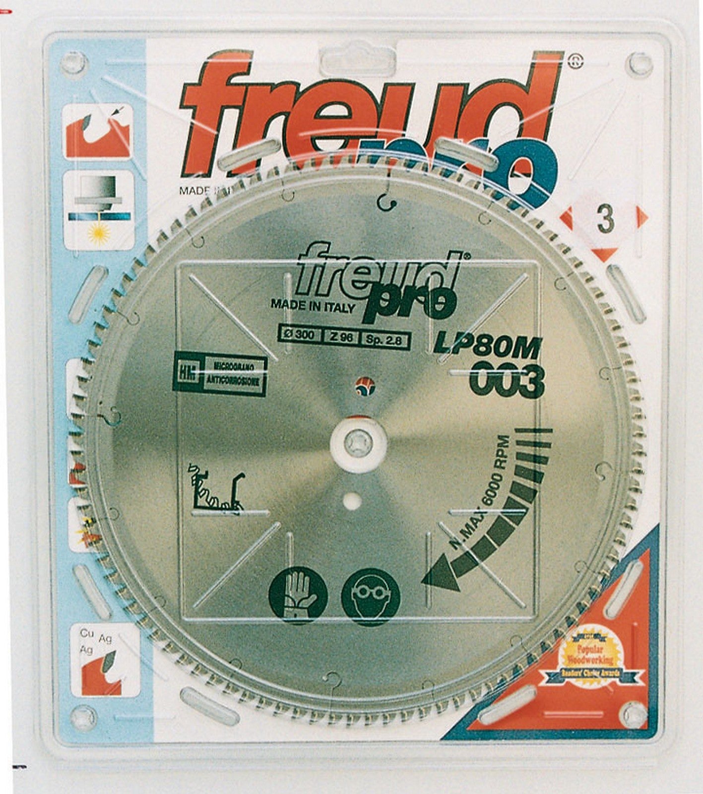 disco widia per alluminio d. 250x30x80 denti cod:ferx.12111