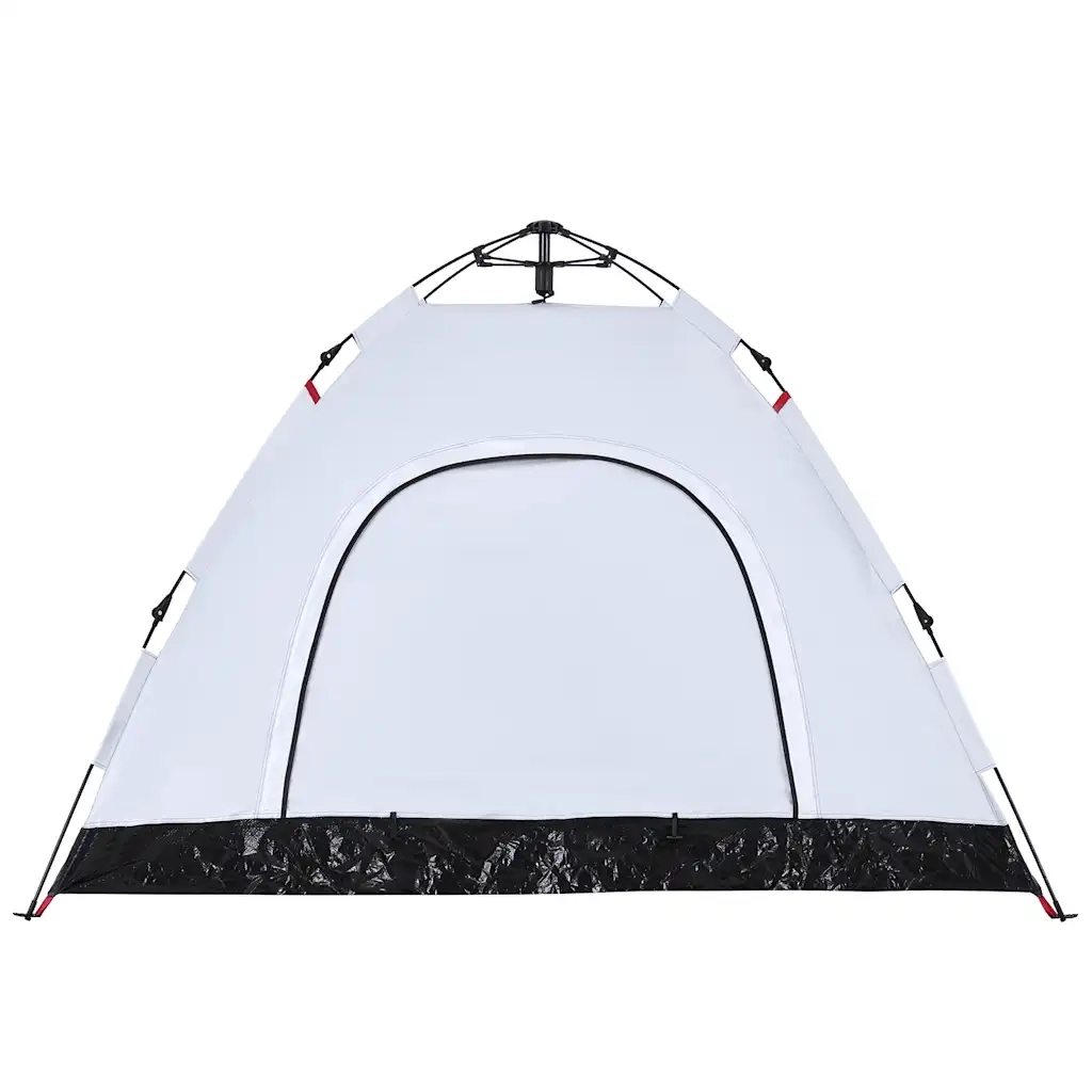 Tenda 3 Persone Bianca in Tessuto Oscurante a Rilascio Rapido
