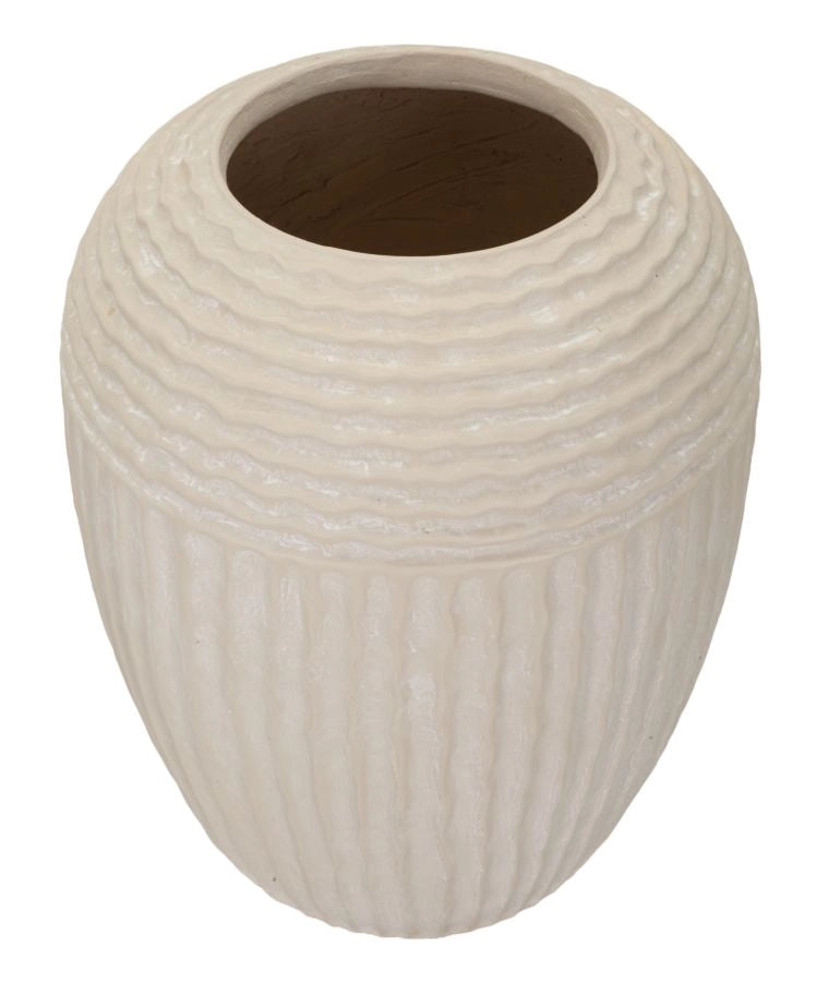 Vaso Mist Ø30x38,5 cm in Mgo Crema