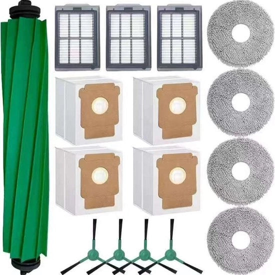 Adatto per i Roomba Plus 505/405 Combo aspirapolveri, inclusa la spazzola principale, la spazzola laterale e il filtro.