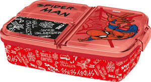 Sandwich Box Bambini Marvel Spiderman 3 Scomparti