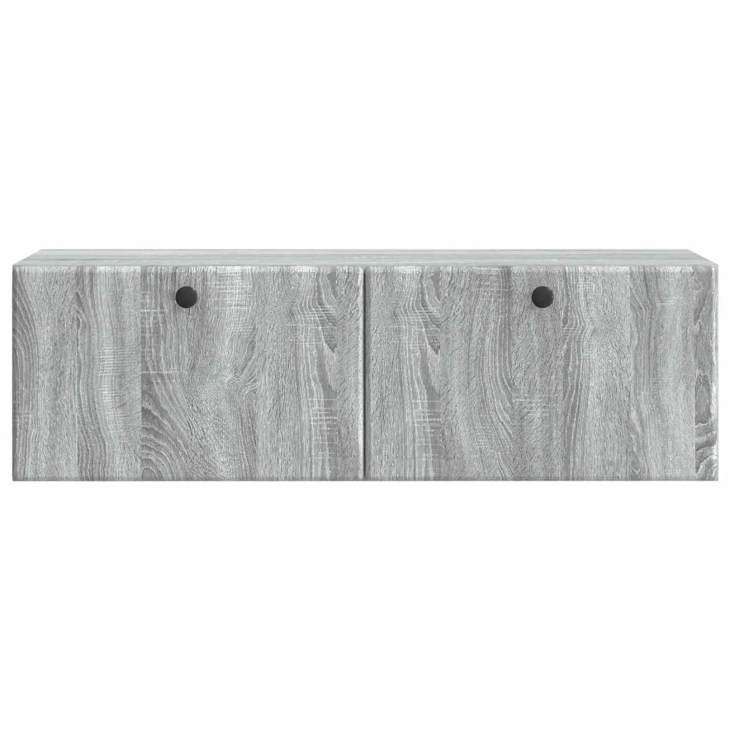 Mobile Porta TV da Muro 98 x 31 x 30 cm Sonoma grigio 899241