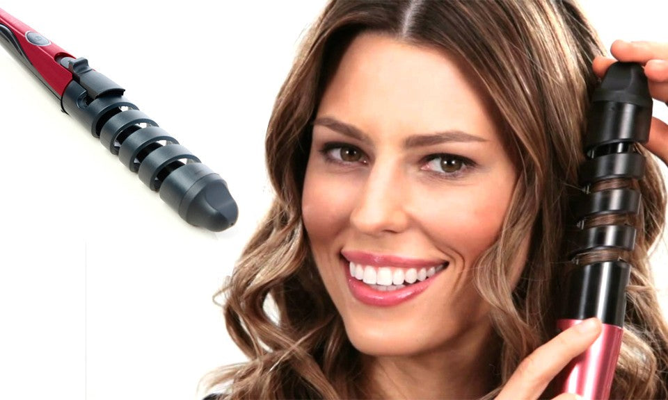 Piastra arricciacapelli a Spirale nuova tecnologia boccoli perfetti