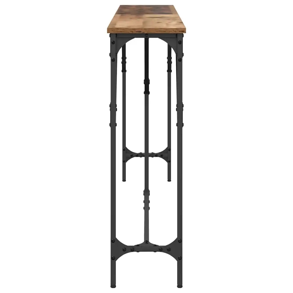 Tavolo consolle Legno vecchio 180 x 23 x 75 cm 871326