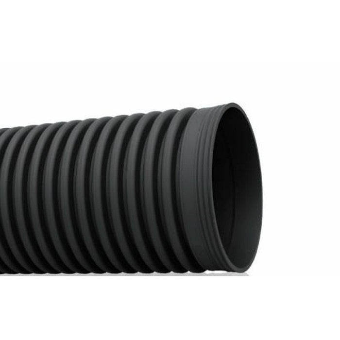 Tubo corrugato fognatura sn4 d.e.0400 barra mt.6 b08lr1wc37