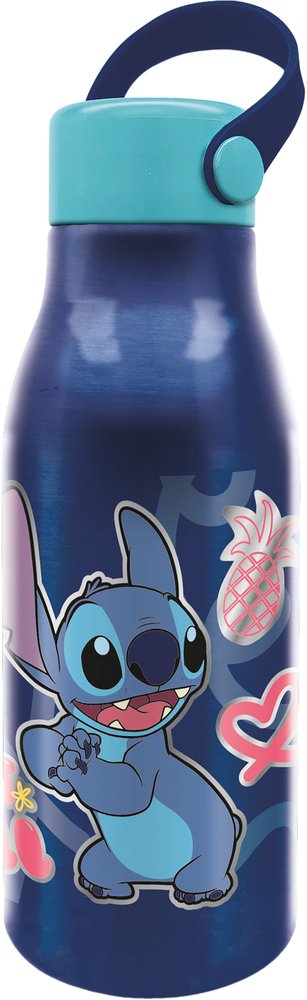 Borraccia Originale Disney Stitch da 760 ml in alluminio per bambini.