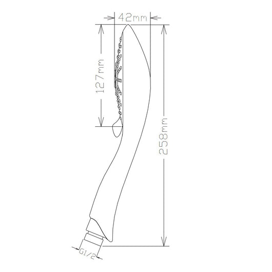 Doccino serie poseidon 5 getti con risparmio acqua