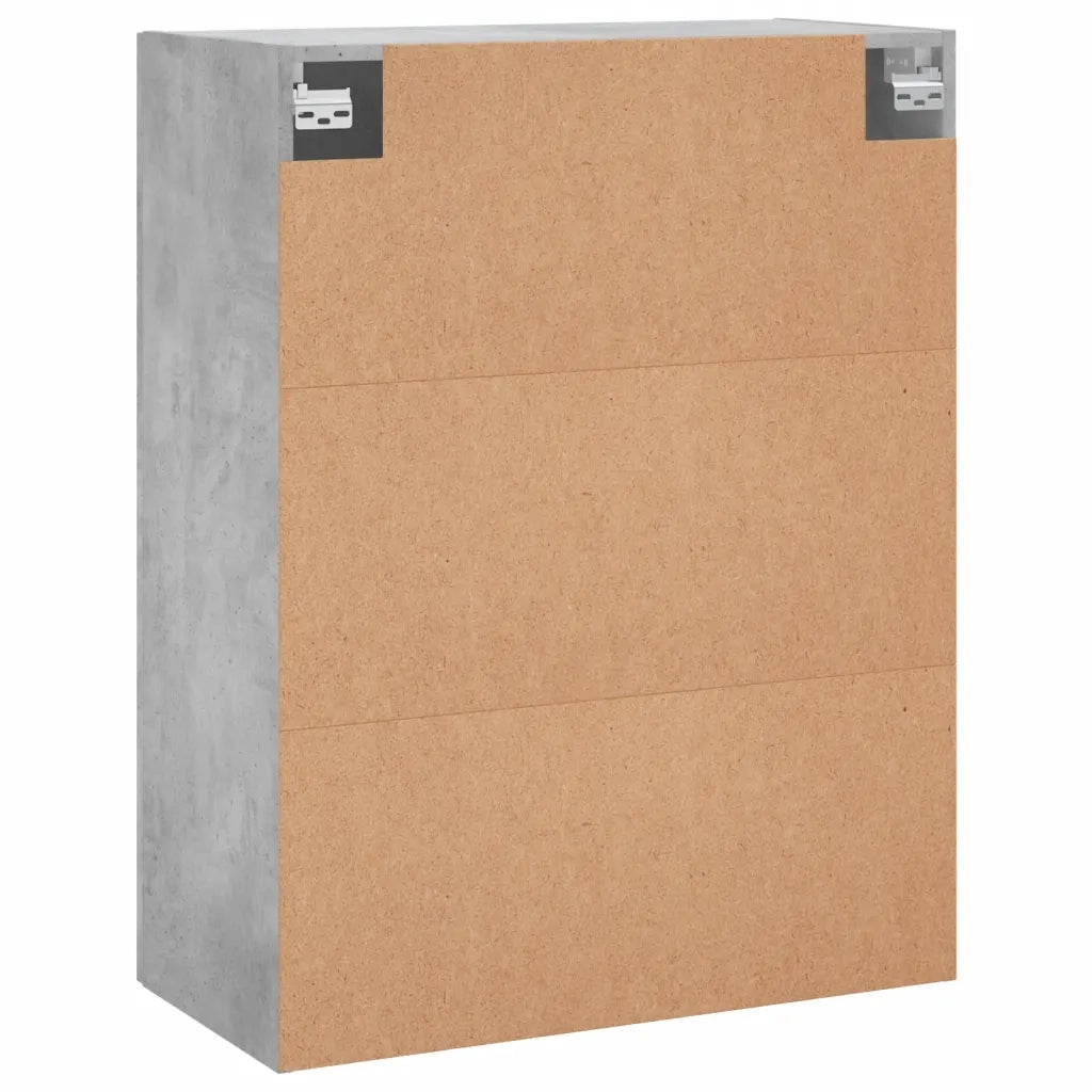 Armadietti a Parete 2 pz Grigio Cemento in Legno Multistrato CFW7257243