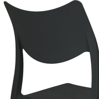 Marvin Sedia In Polipropilene Manu Arredo di Design Sedia per Esterno e Interno Impilabile Sedie per G 1 SEDIA MANU NERO