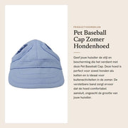 Cappello per cani adattabile - protezione solare - protezione UV - accessorio per animali domestici - ideale per attività indoor/outdoor - cappello per cani