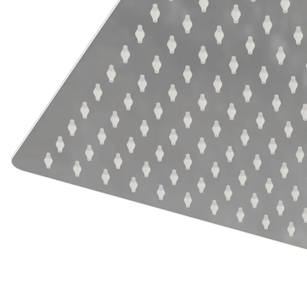 vidaXL Testa Doccia a Pioggia Acciaio Inox 304 40x30 cm Rettangolare