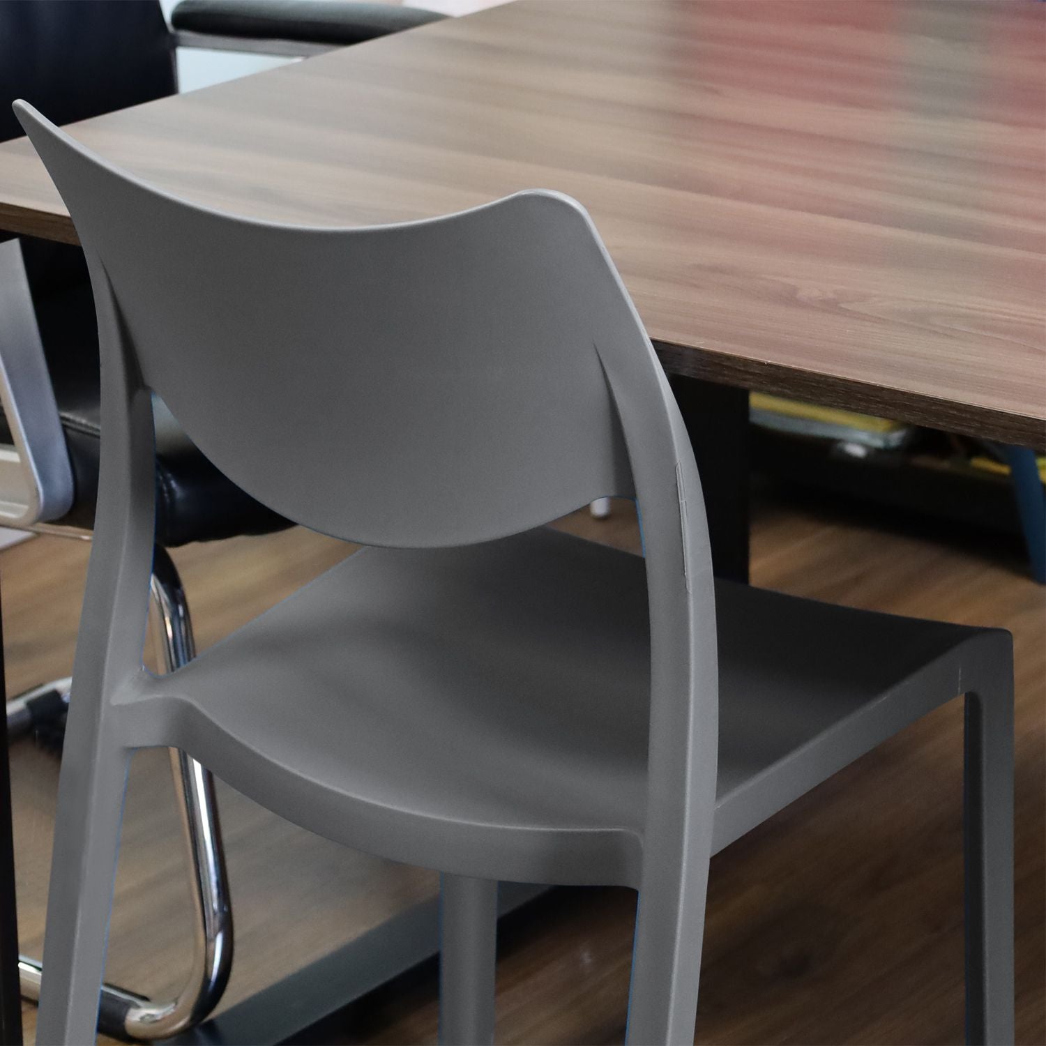 Marvin Sedia In Polipropilene Manu Arredo di Design Sedia per Esterno e Interno Impilabile Sedie per 2 SEDIE MANU GRIGIO