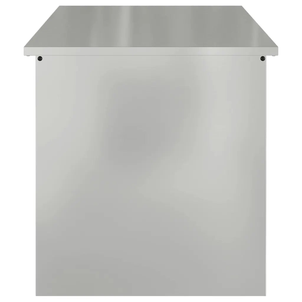 Scatola di Stoccaggio Esterno Argento 100 x 50,5 x 50 cm CFW8412023