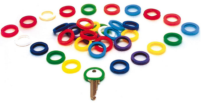 anellino segnachiave copritesta 200 pz.  col.assortiti cod:ferx.vit7688
