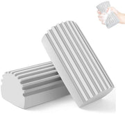 Damp Duster - 2 Stuks - Sfregiatore Umido - Spugna Per La Pulizia - Magiche Spugne Per La Pulizia - Spugna Per La Pulizia Bagnata - Spugne Per La Pulizia - Spugne Per Lo Spazzolamento - Spugne Extra Spesse - Antimacchia - Nuovo Di Fabbrica - Grigio