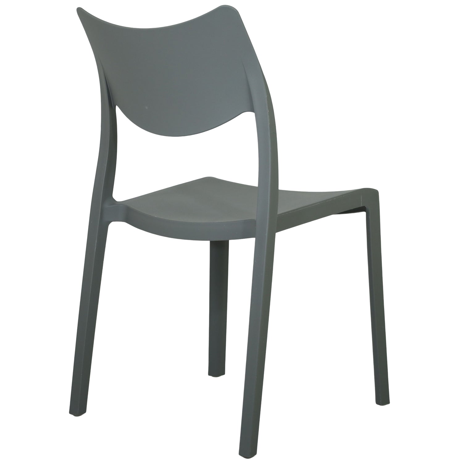 Marvin Sedia In Polipropilene Manu Arredo di Design Sedia per Esterno e Interno Impilabile Sedie per 4 SEDIE MANU GRIGIO