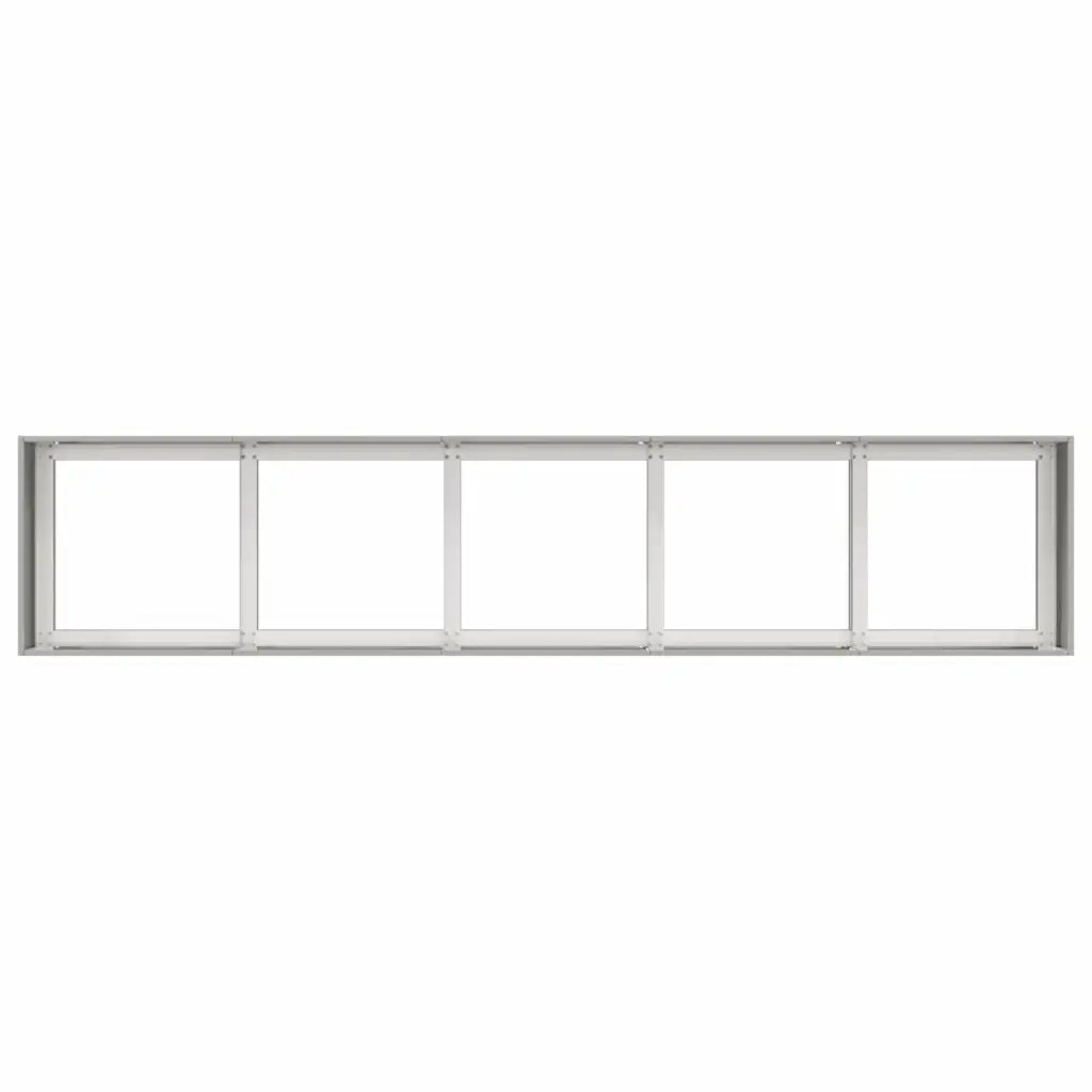 Fioriera 200x40x40 cm in Acciaio Inox 860686
