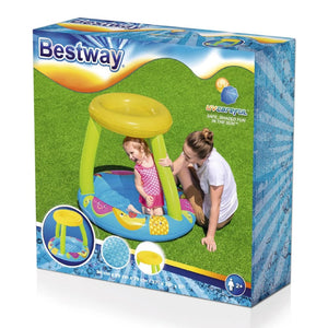 Bestway Piscina con Tettoia a Tema Frutta 94x89x79 cm 26 L