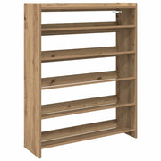 Scarpiera | Mobile per scarpe Rovere Artigianale 80x25x100 cm in Legno Multistrato