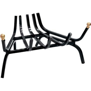 BRUCIALEGNA ANGOLARE X CAMINOFERRO BATTUTO + POMI OTTONE CM 40