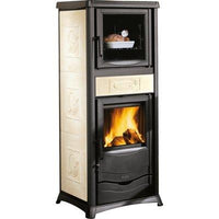 STUFA LEGNA ROSSELLA PLUS FORNO EVO LA NORDICALIBERTY PANNA KW 9,1 MM 559X536 H.MM 1359
