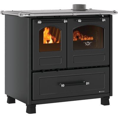 CUCINA LEGNA FAMILY 4,5 LA NORDICANERO KW 7,5 MM 964X642 H.MM 853