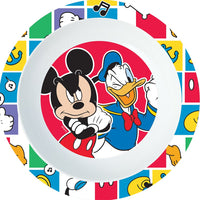 Piatto Fondo Originale Disney Mickey in plastica rigida per bambini.