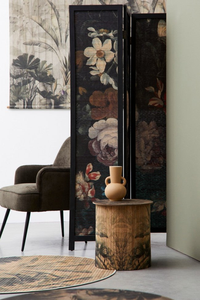 Set 6 Tappeti in Bamboo Marrone Boho da Interno 120 - STARDUST