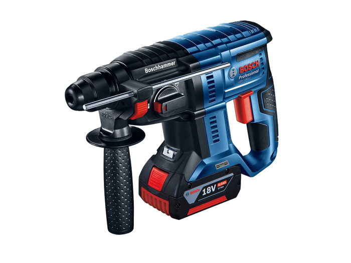 Kit 3 utensili Brushless Bosch 18V con 2 batterie 5Ah batteria 5.5Ah e borsa