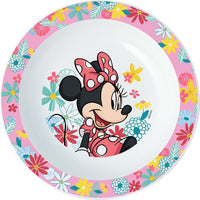 Piatto Fondo Originale Disney Minnie in plastica rigida per bambini.