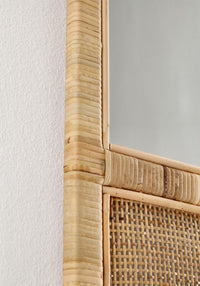 Specchio Arco Legno Marrone Boho da Interno 50×70 - EDWARDS