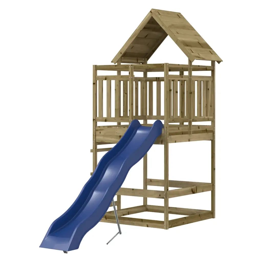 Set da Gioco da Esterno in Legno di Pino Impregnato 3157014